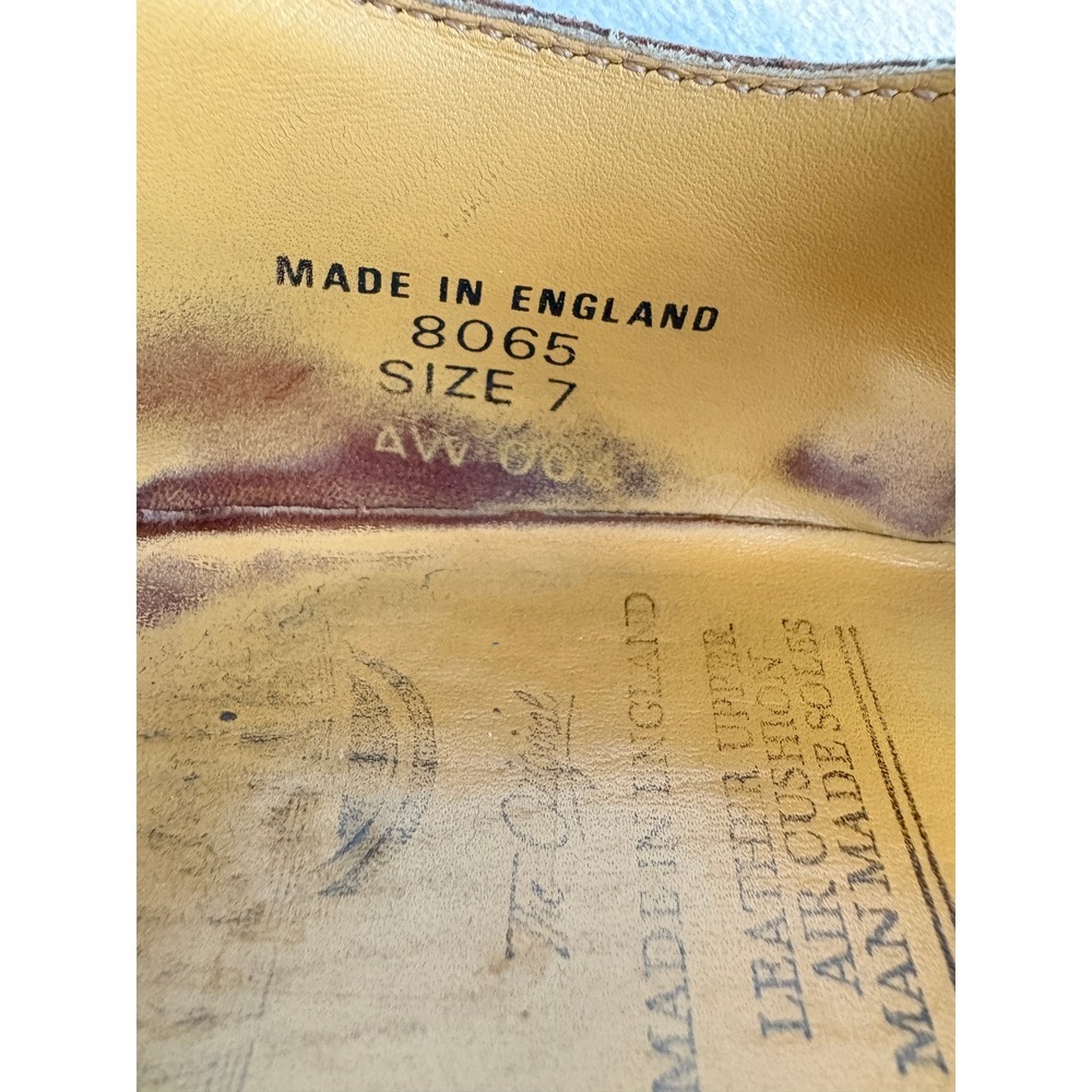 Dr Martens 8065 Vintage Made in England Leather Mary Jane Shoes 7 UK 9 US - Picture 3 of 8